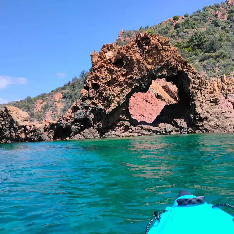 Canoë kayak à Porto, Corse