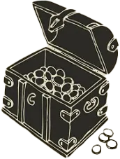 Coffre aux trésors de l'escape game